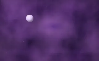 Violet Wormhole III — dark black and purple galaxy background, variation III