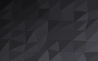 Onyx Facet II — dark black and grey gemstone background, variation II