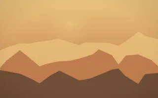 Autumn Glow Glacier IX — colourful orange, brown and grey glacier background, variation IX