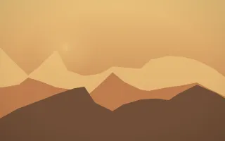 Autumn Glow Glacier V — colourful orange, brown and grey glacier background, variation V