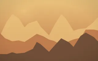Autumn Glow Glacier VIII — colourful orange, brown and grey glacier background, variation VIII