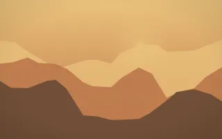 Autumn Glow Glacier X — colourful orange, brown and grey glacier background, variation X