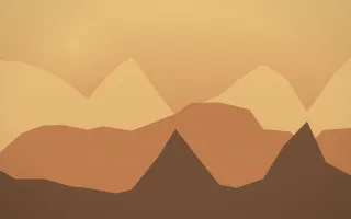 Autumn Glow Glacier XI — colourful orange, brown and grey glacier background, variation XI