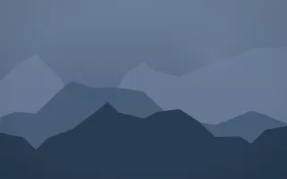 Blue Hour Glacier III — dark blue glacier background, variation III