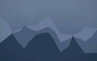 Blue Hour Glacier IV — dark blue glacier background, variation IV