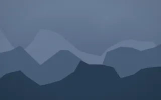 Blue Hour Glacier IX — dark blue glacier background, variation IX
