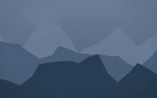 Blue Hour Glacier VII — dark blue glacier background, variation VII