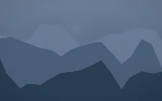 Blue Hour Glacier VIII — dark blue glacier background, variation VIII