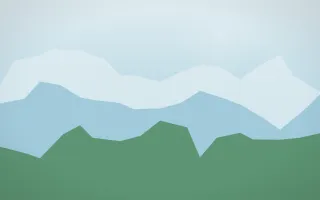 Clear Day Glacier III — light blue and green glacier background, variation III