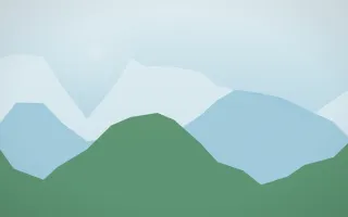 Clear Day Glacier IV — light blue and green glacier background, variation IV