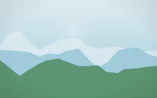 Clear Day Glacier V — light blue and green glacier background, variation V