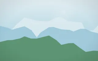 Clear Day Glacier VI — light blue and green glacier background, variation VI