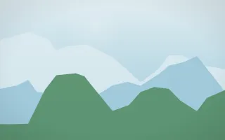 Clear Day Glacier VIII — light blue and green glacier background, variation VIII