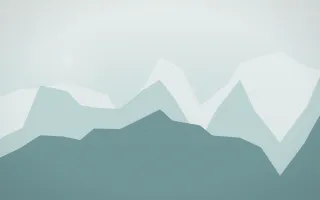 Coastal Mist Glacier IV — light white and teal glacier background, variation IV