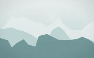 Coastal Mist Glacier IX — light white and teal glacier background, variation IX