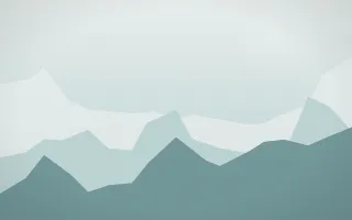 Coastal Mist Glacier VII — light white and teal glacier background, variation VII