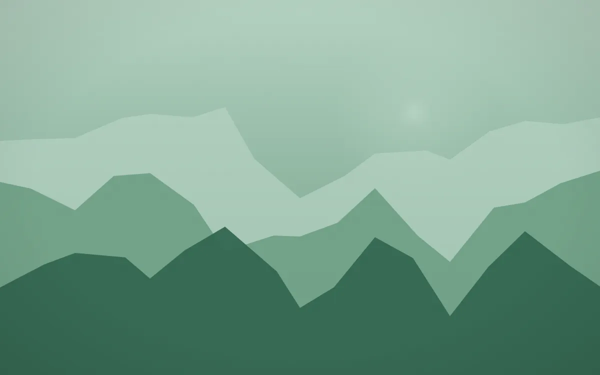 Emerald Mist Glacier — dark green glacier background
