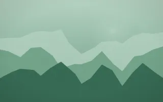 Emerald Mist Glacier — dark green glacier background
