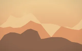 Golden Hour Glacier III — colourful orange and pink glacier background, variation III