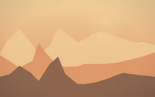 Golden Hour Glacier V — colourful orange and pink glacier background, variation V