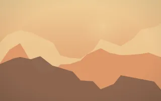 Golden Hour Glacier VIII — colourful orange and pink glacier background, variation VIII