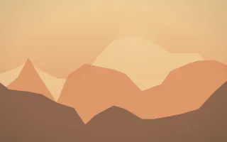Golden Hour Glacier XI — colourful orange and pink glacier background, variation XI