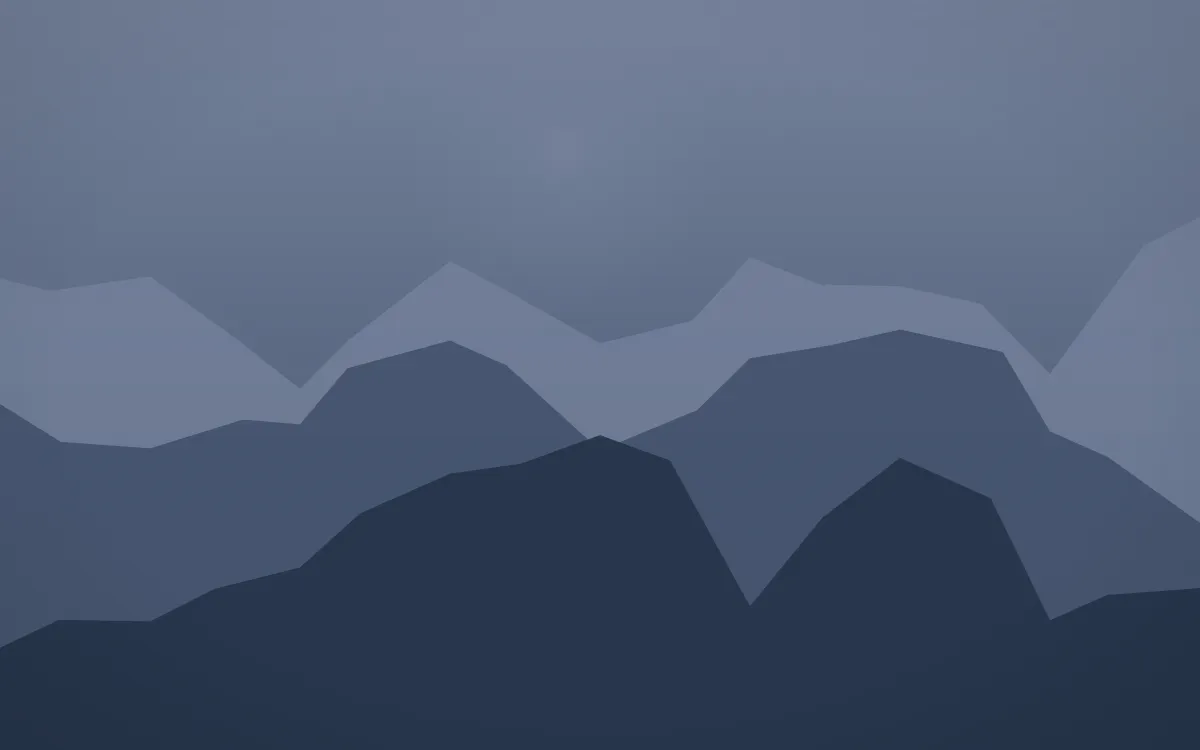 Moonlight Glacier — dark blue glacier background