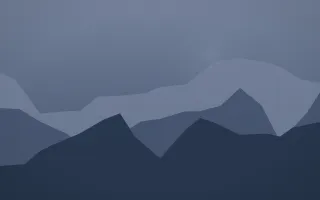 Moonlight Glacier II — dark blue glacier background, variation II