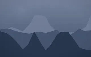 Moonlight Glacier III — dark blue glacier background, variation III