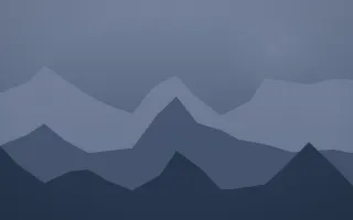 Moonlight Glacier IX — dark blue glacier background, variation IX
