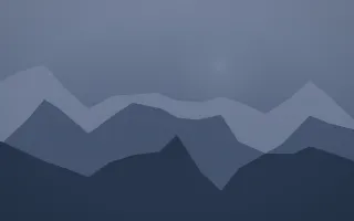 Moonlight Glacier V — dark blue glacier background, variation V