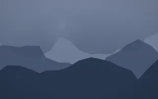 Moonlight Glacier VII — dark blue glacier background, variation VII