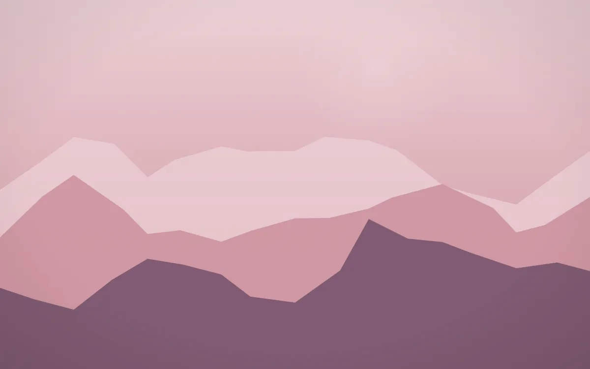Rose Dusk Glacier — colourful red, pink and purple glacier background