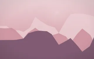 Rose Dusk Glacier IV — colourful red, pink and purple glacier background, variation IV