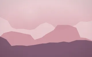 Rose Dusk Glacier IX — colourful red, pink and purple glacier background, variation IX