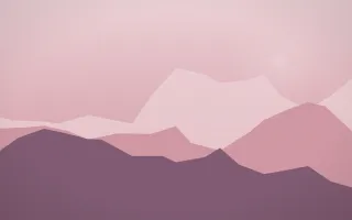 Rose Dusk Glacier V — colourful red, pink and purple glacier background, variation V
