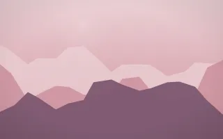 Rose Dusk Glacier VI — colourful red, pink and purple glacier background, variation VI