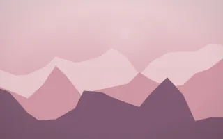 Rose Dusk Glacier VII — colourful red, pink and purple glacier background, variation VII