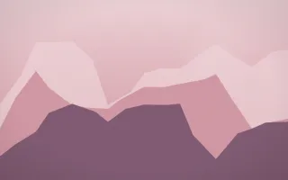 Rose Dusk Glacier VIII — colourful red, pink and purple glacier background, variation VIII