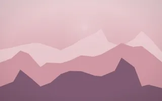 Rose Dusk Glacier X — colourful red, pink and purple glacier background, variation X