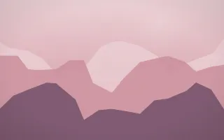Rose Dusk Glacier XI — colourful red, pink and purple glacier background, variation XI