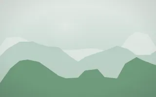 Spring Rain Glacier — light white and green glacier background