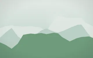 Spring Rain Glacier II — light white and green glacier background, variation II