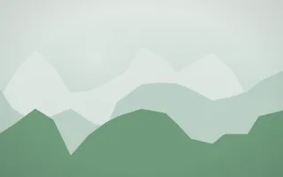 Spring Rain Glacier VII — light white and green glacier background, variation VII