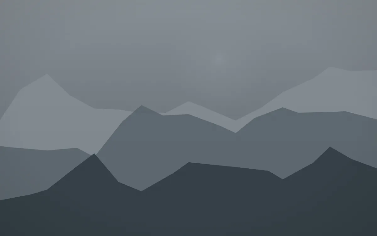 Storm Light Glacier — dark grey and blue glacier background