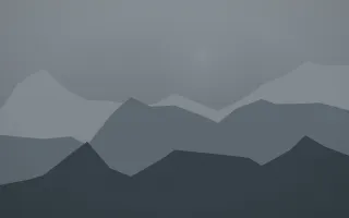 Storm Light Glacier — dark grey and blue glacier background