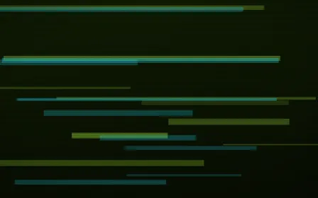 Acid Feed — dark black, green and teal glitch background