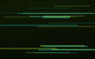 Acid Feed II — dark black, green and teal glitch background, variation II