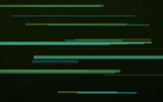 Acid Feed III — dark black, green and teal glitch background, variation III