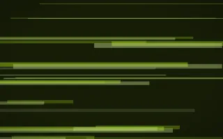 Acid Lime Static — dark black and green glitch background